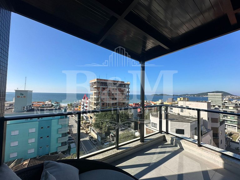 Cobertura alto padrão com vista para o mar