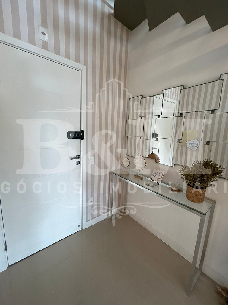 Cobertura duplex com vista mar