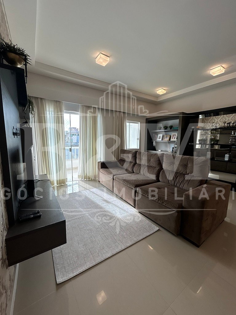 Cobertura duplex com vista mar