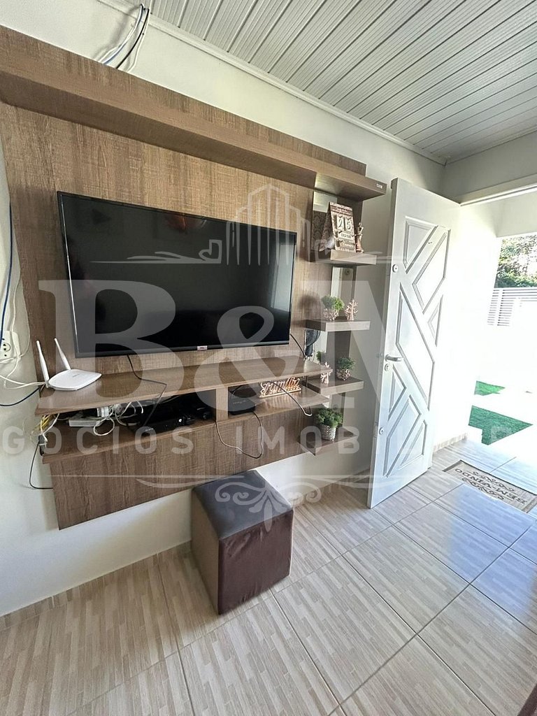Casa com piscina em Bombas para 10 pessoas
