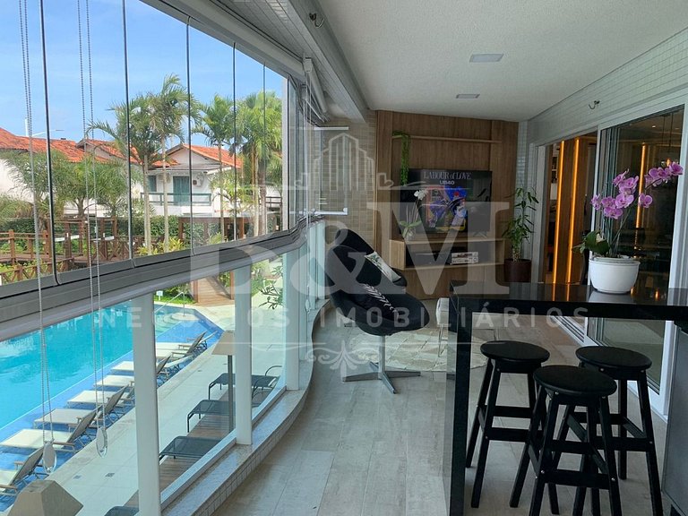 Apartamento Frente Mar em Bombas