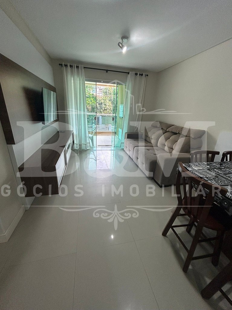apartamento em canto grande com vista mar
