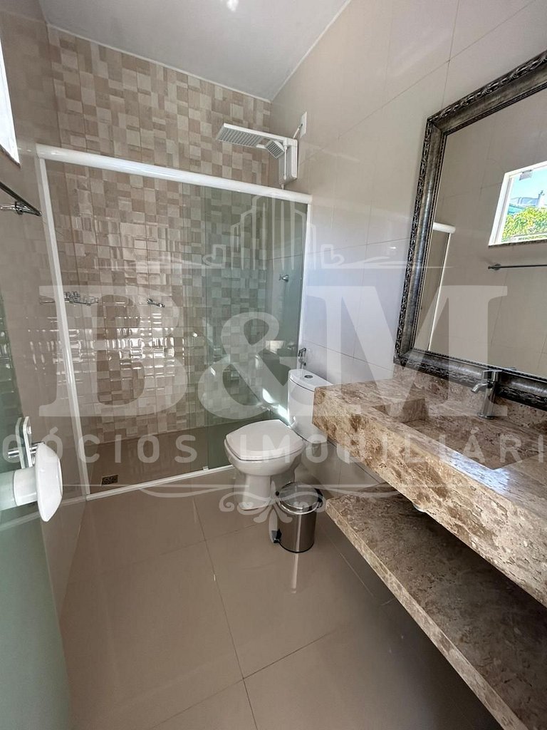 Casa com piscina em Bombas para 10 pessoas