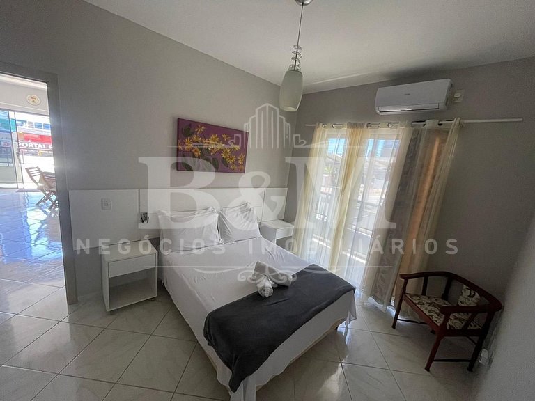 Lindo Apartamento com vista mar em bombas