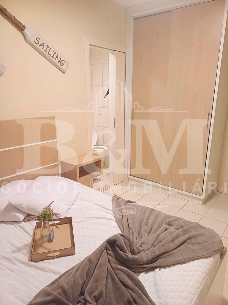 Lindo apartamento na praia de Bombas