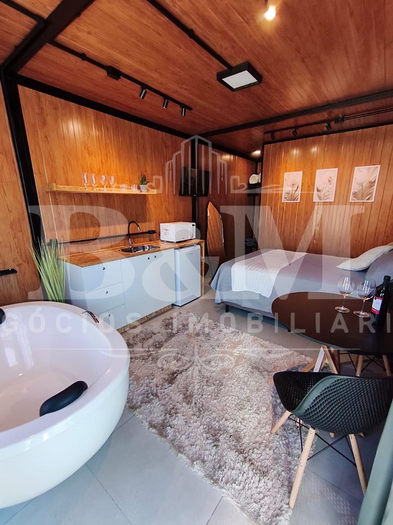 Loft para casal em mariscal