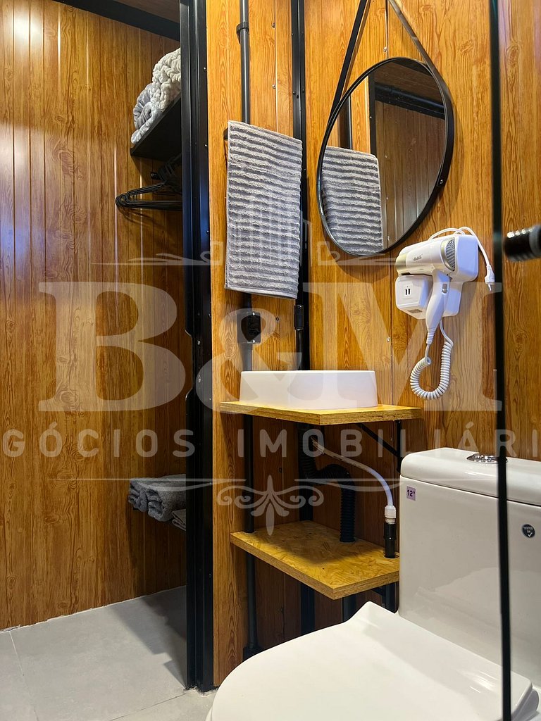 Loft para casal em mariscal