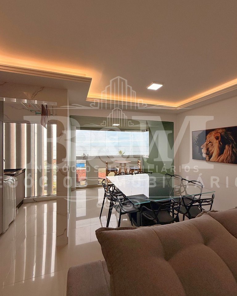 Cobertura Duplex de Luxo Vista mar