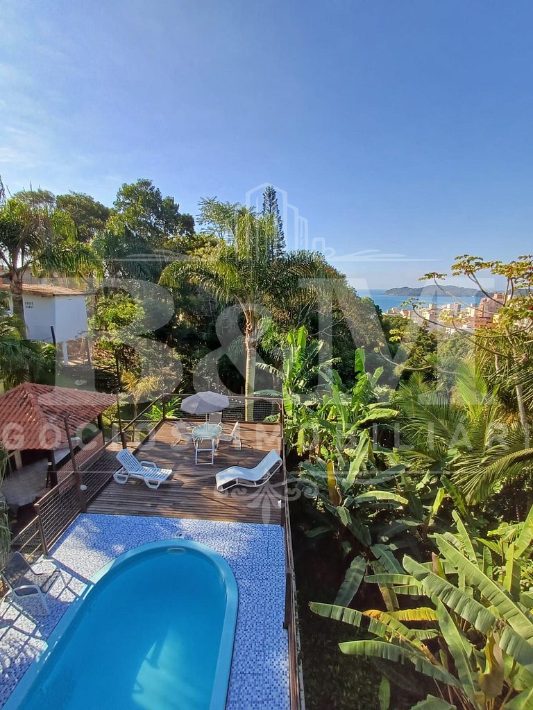 Casa vista mar Bombinhas