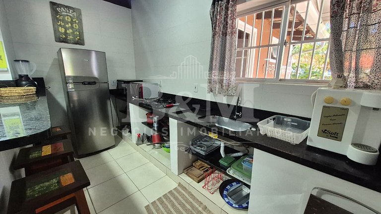 Casa pé na areia em Bombas