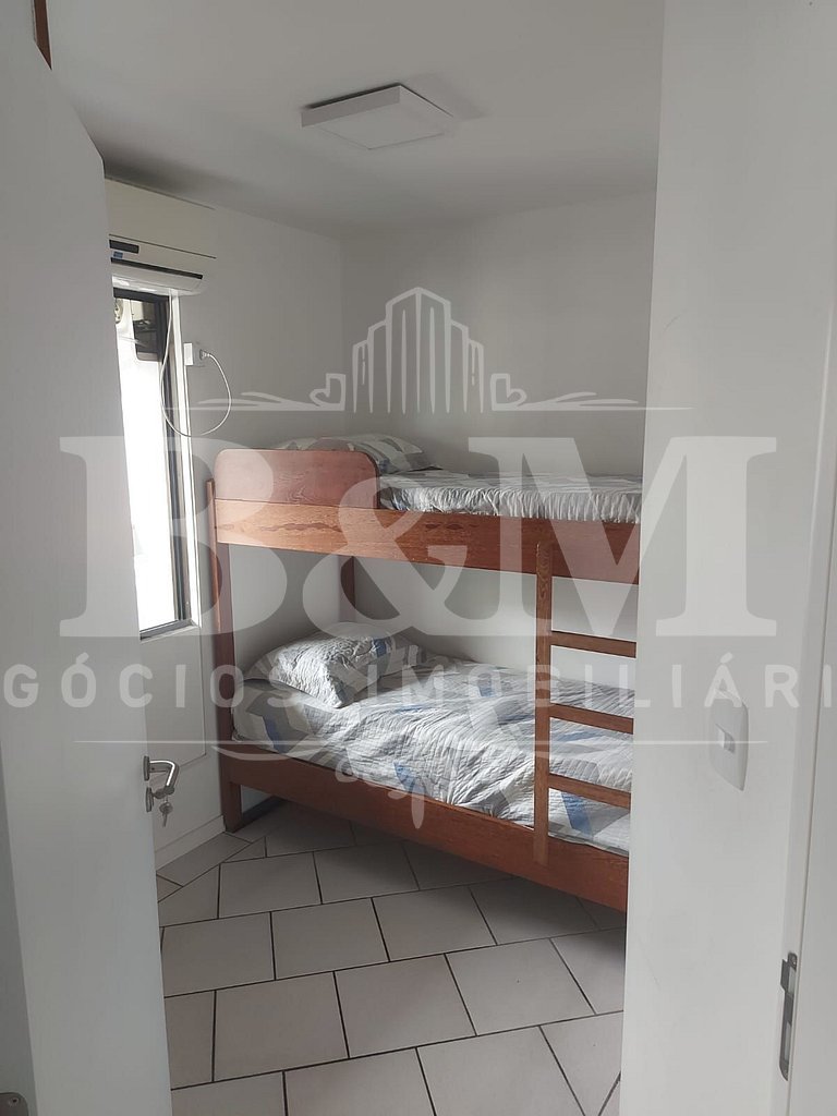 Lindo Apartamento com Vista para o Mar em Bombas