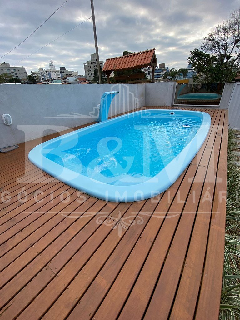 Casa com área privativa para até 8 pessoas