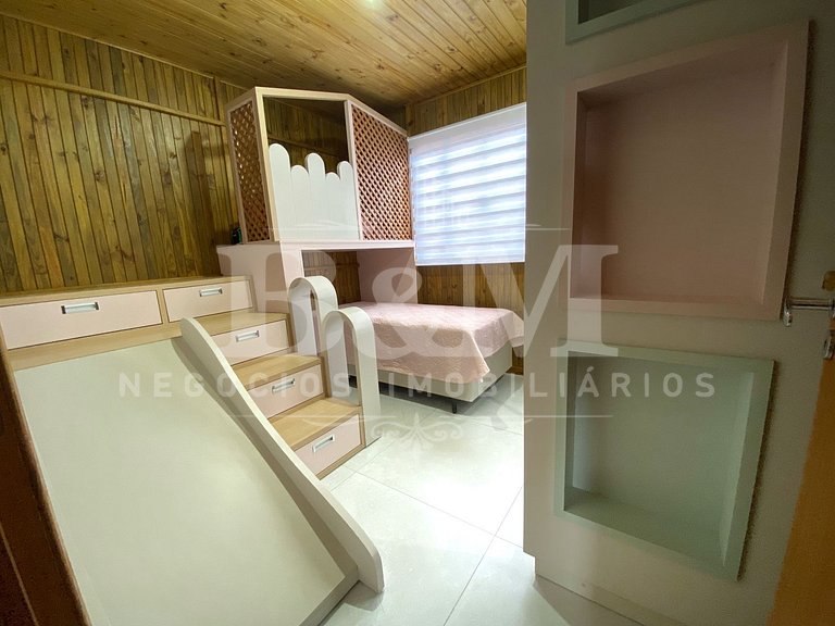 Casa com área privativa para até 8 pessoas