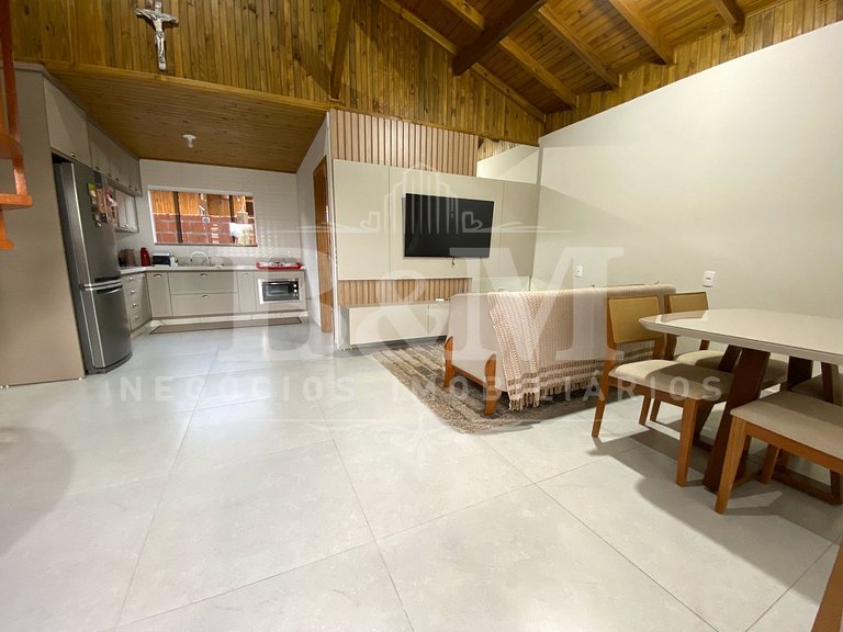 Casa com área privativa para até 8 pessoas