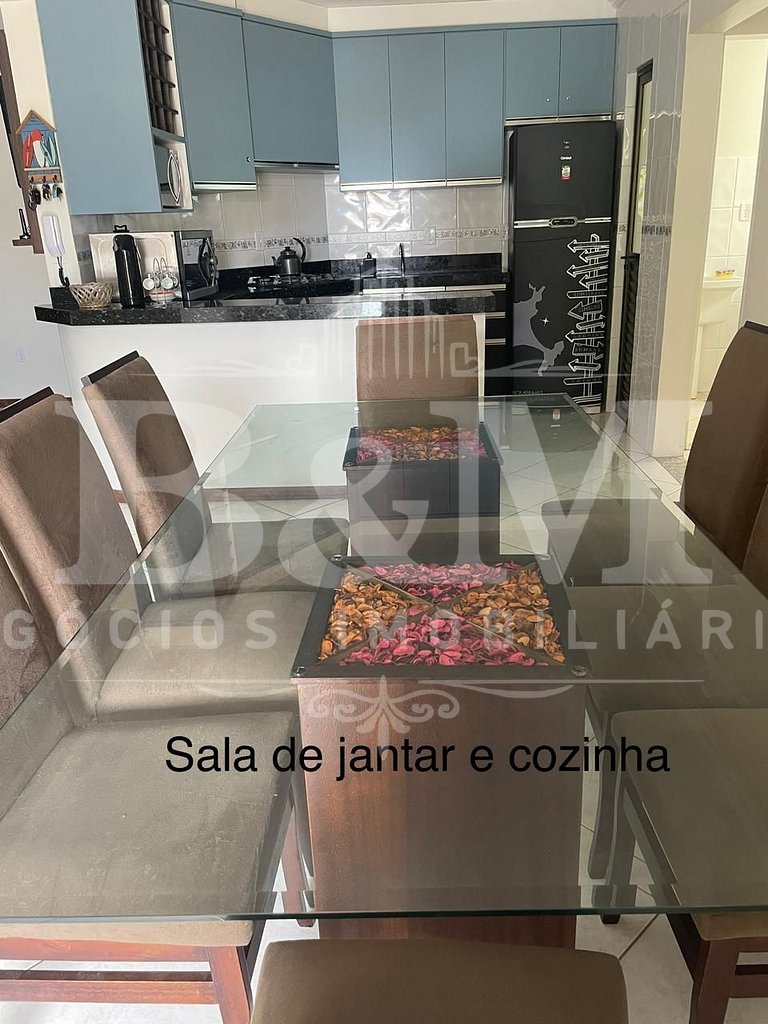 Apartamento lindo e confortavel, 80mt da praia de Bombas