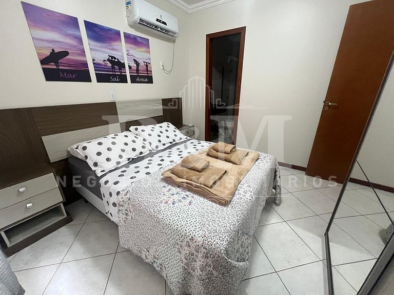 Apartamento lindo e confortavel, 80mt da praia de Bombas