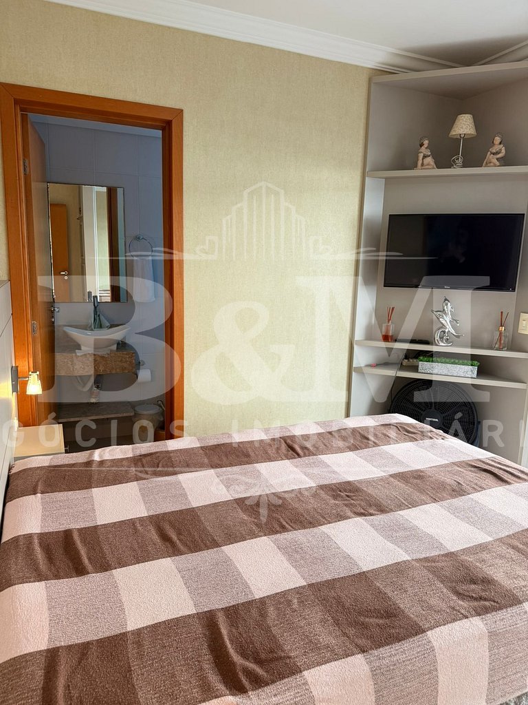 Lindo e aconchegante apartamento em Bombas