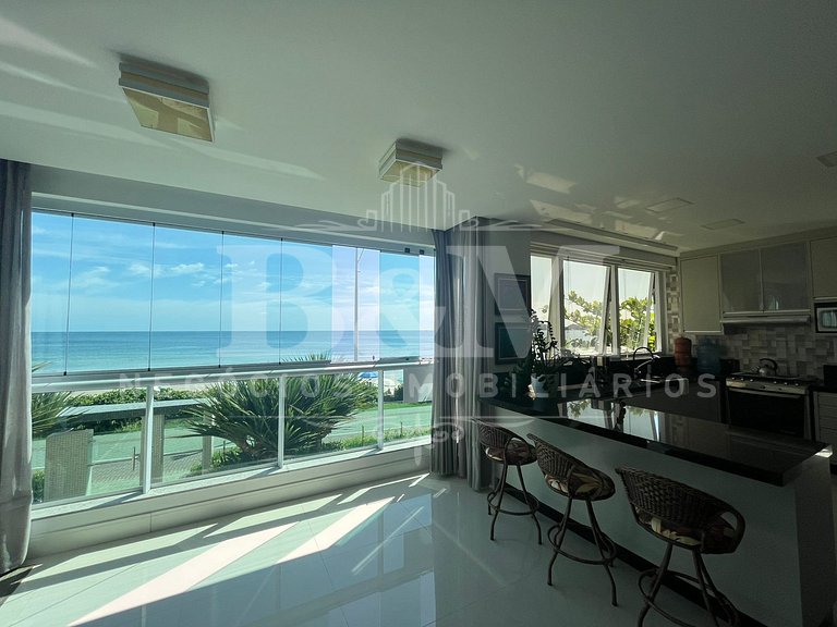 Lindo Apartamento pé na areia em Bombas