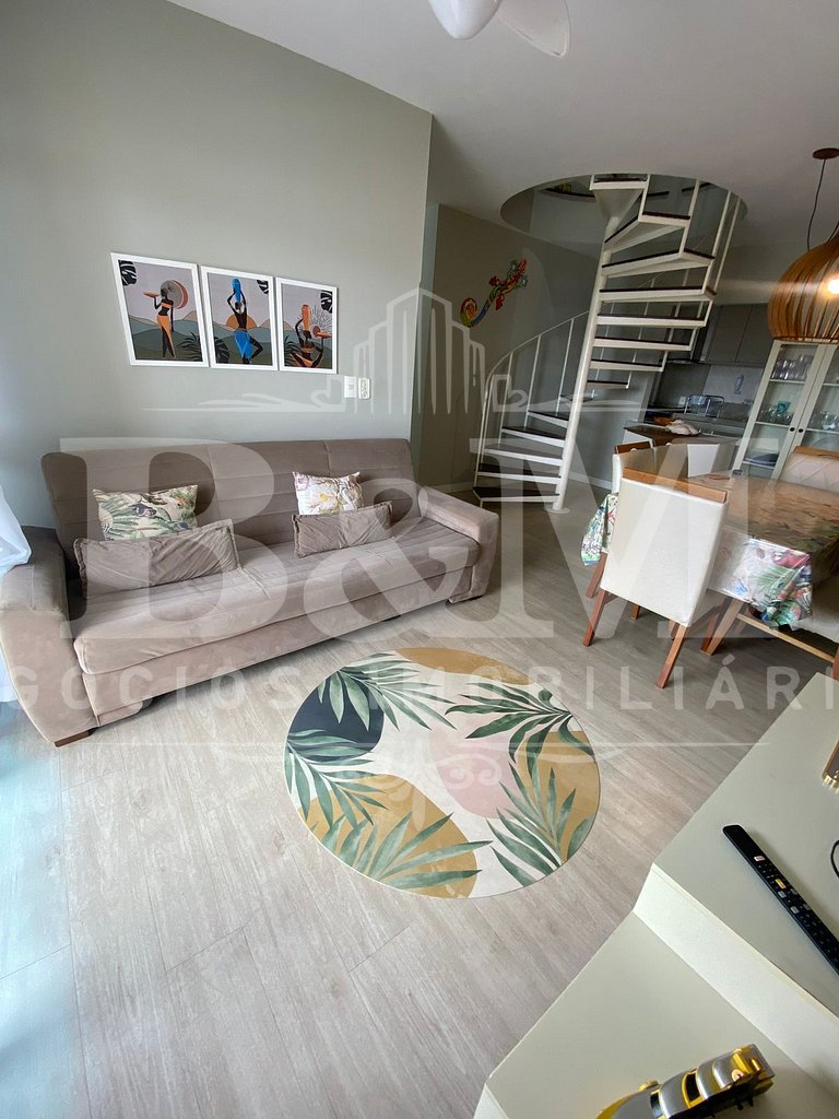 Apartamento com vista para o mar em Bombas