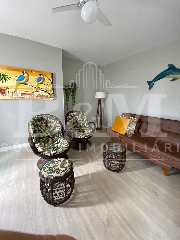 Apartamento com vista para o mar em Bombas